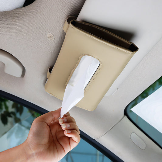 Car Tissue Holder, Sun Visor Napkin Holder
